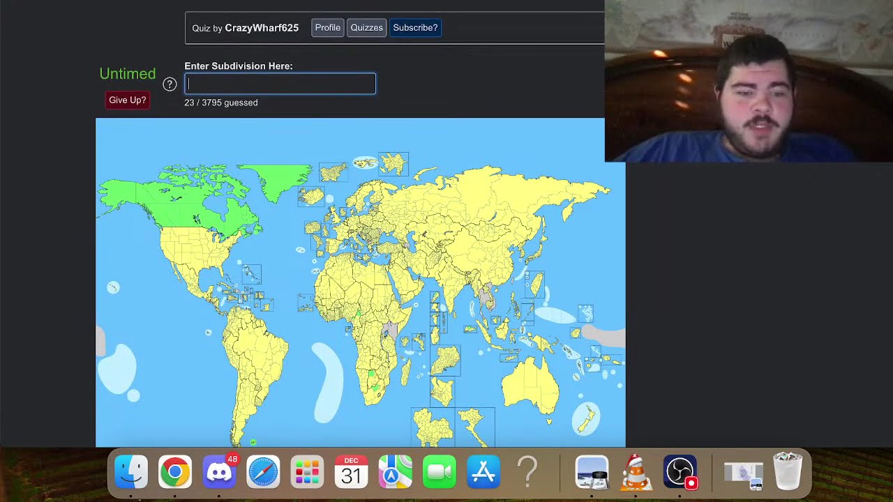 Naming Every First Order Administrative Division in the World (All 3,795*)