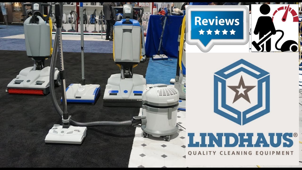 Lindhaus HF6 Pro Eco Force Commercial Canister Vacuum Cleaner
