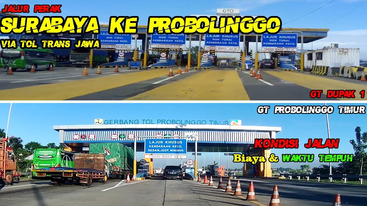 ПОРТ ТАНДЖУНГ ПЕРАК СУРАБАЯ - PROBOLINGGO через TOL
