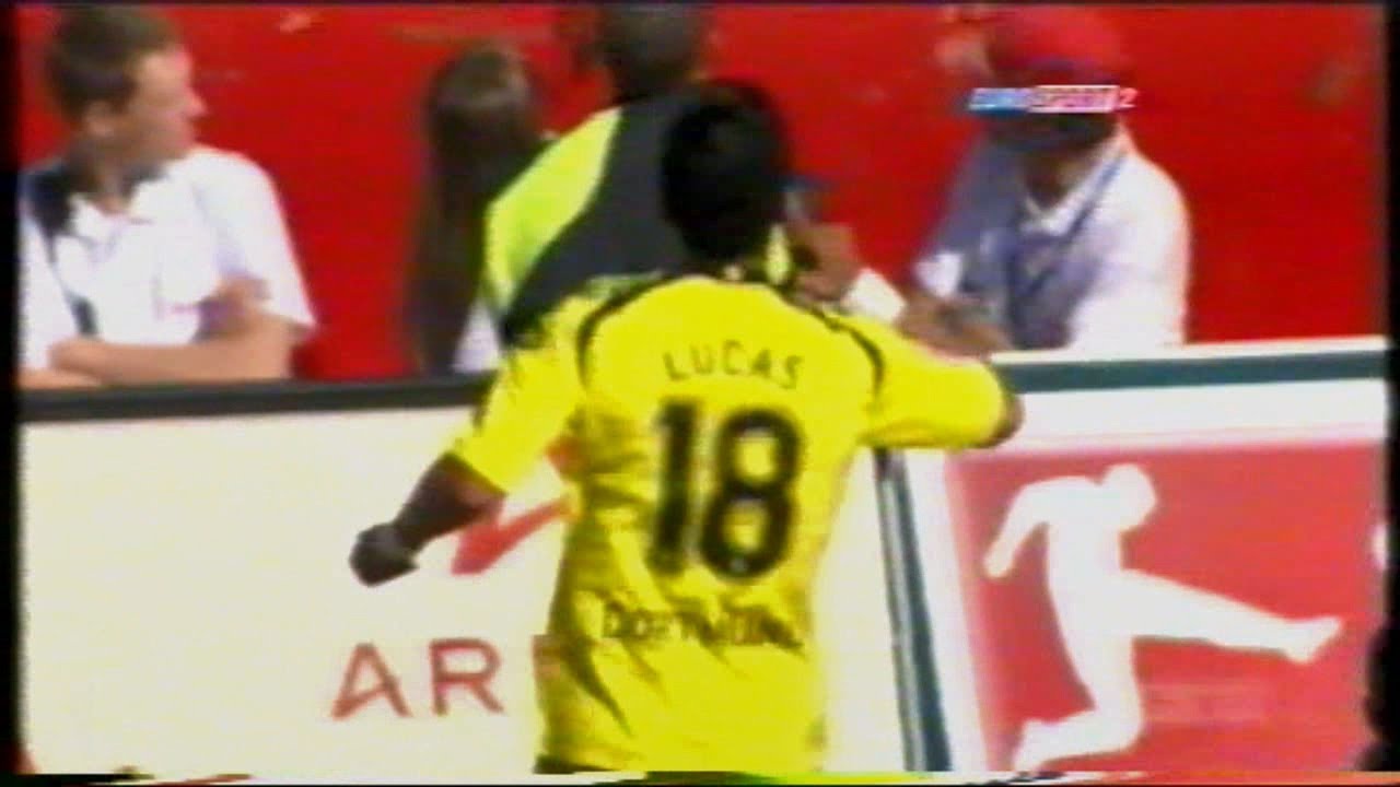 HAT-TRICKS #162. Lucas Barrios (2009/10 N&uuml;rnberg - BVB 2:3)