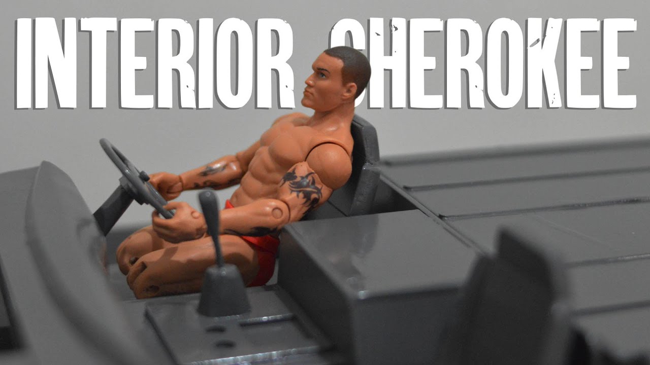 Interior Cherokee  Hard body RC Car 1/10 -  Hard Plastik