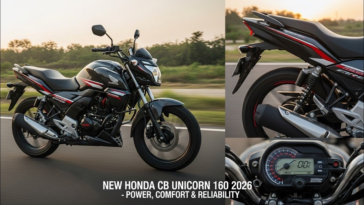 New Honda CB Unicorn 160 2026 🚀 Full Review | Price, Mileage, Features & Specs