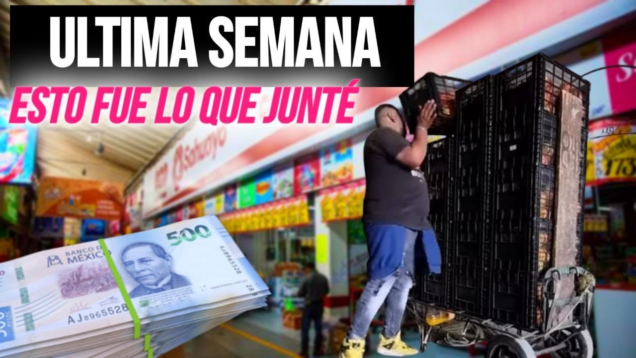 FIN Esto!!!! Junte Trabajando Un Mes En La Central De Abastos 😱