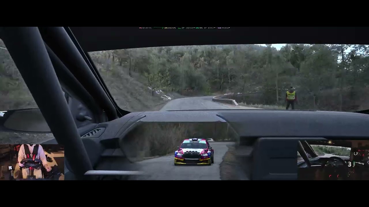Asseto Corsa Rally 0.3 - Tarmac physics are pretty realistic now. SimHub Motion 3POV - 4k60