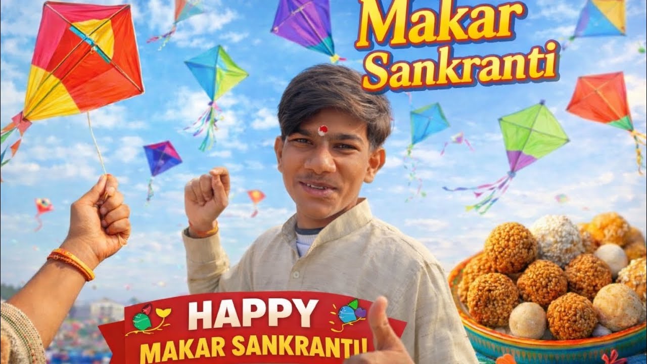 Makar Sankranti Special 2026🪁 | Patang, Mithai Aur Full Masti 🎉