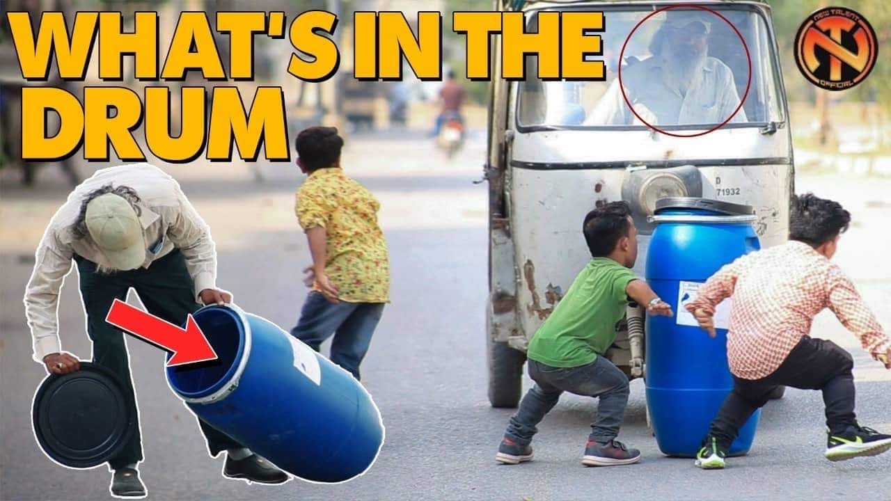 What's in the DRUM Prank - Confusing People | New Talent