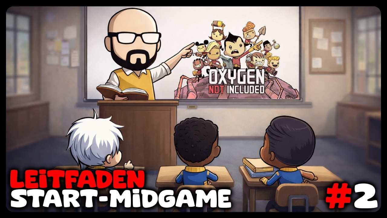 Anfänger Guide: Start bis Midgame Teil: 2/7 |  Frühes Gameplay | Oxygen not included 2026 Deutsch