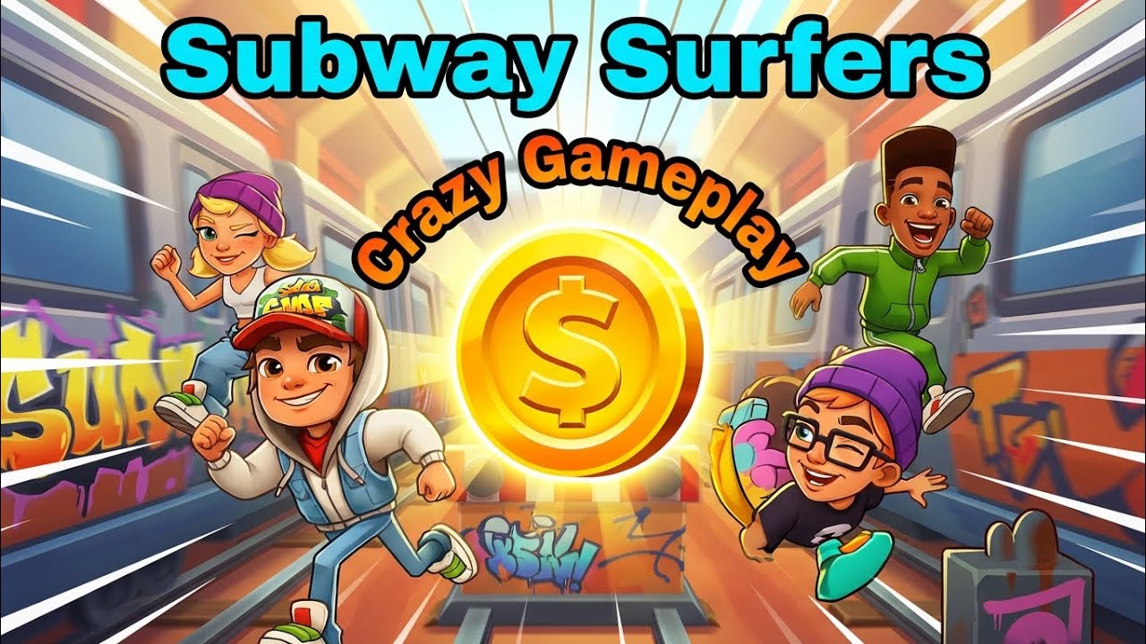 Coin Hi Coin 💰 Subway Surfers Crazy Gameplay