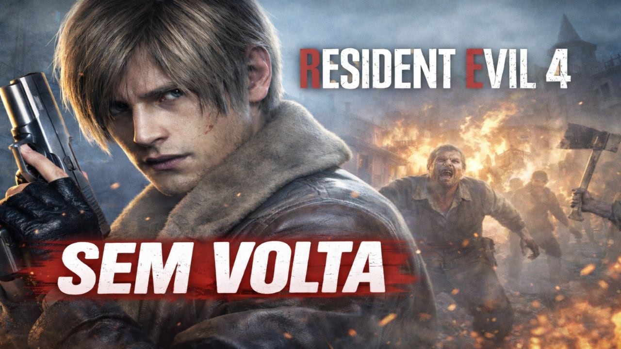 A MISSÃO MAIS DIFICIL DE LEON - Resident Evil 4 Remake