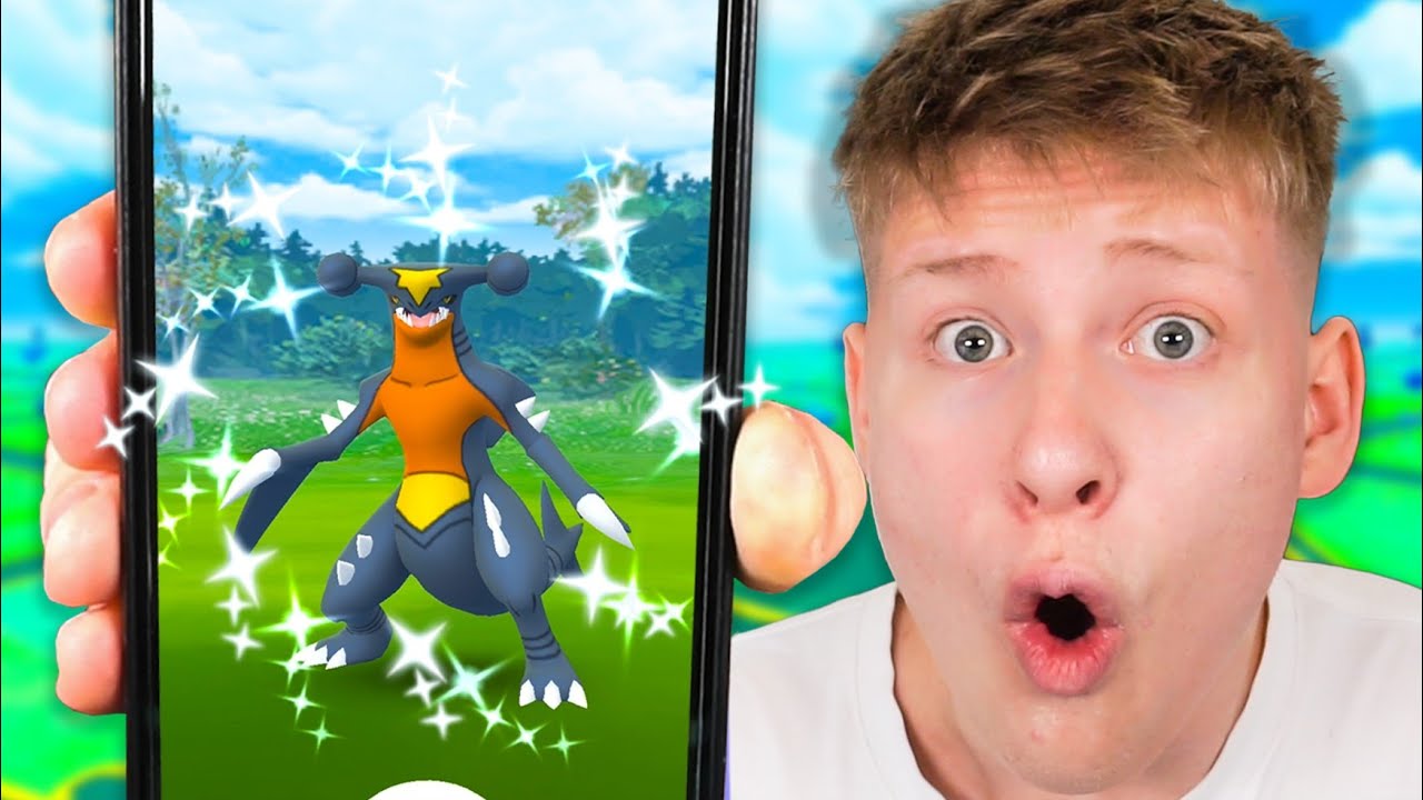 Puuki fängt ✨SHINY Knakrack in Pokemon GO!