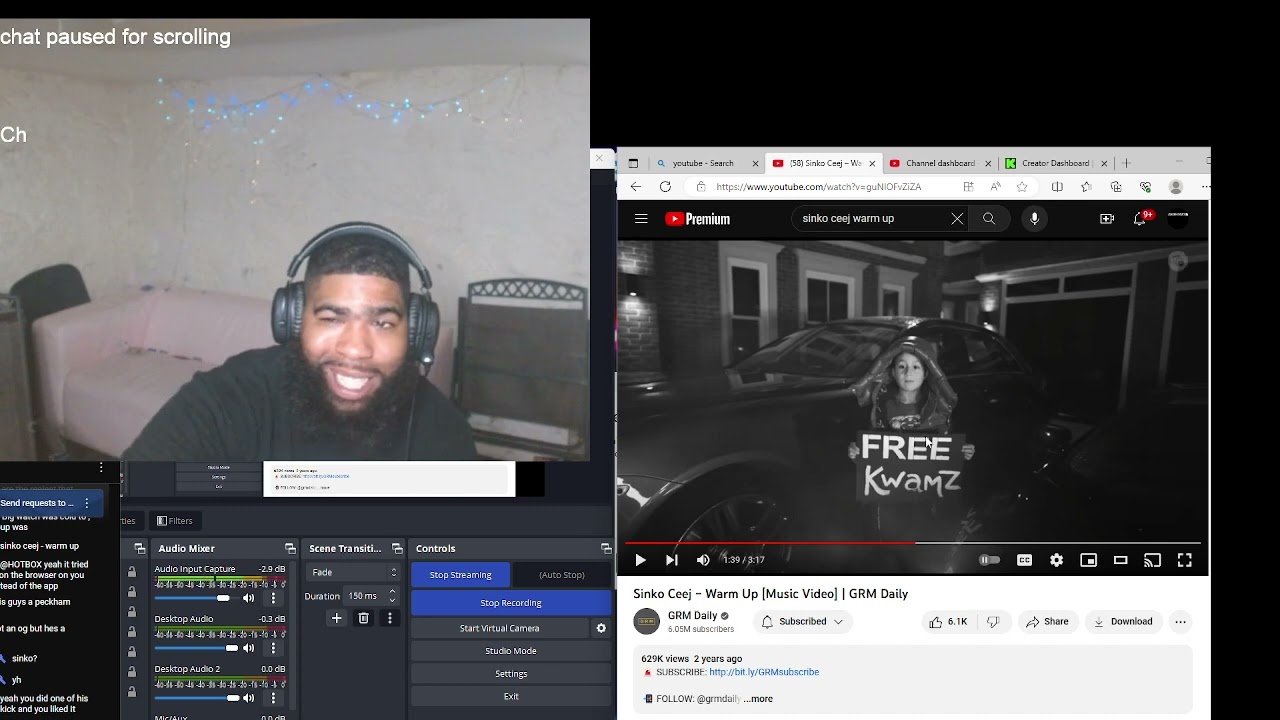 Sinko Ceej – Warm Up [Music Video] | GRM Daily|Reaction