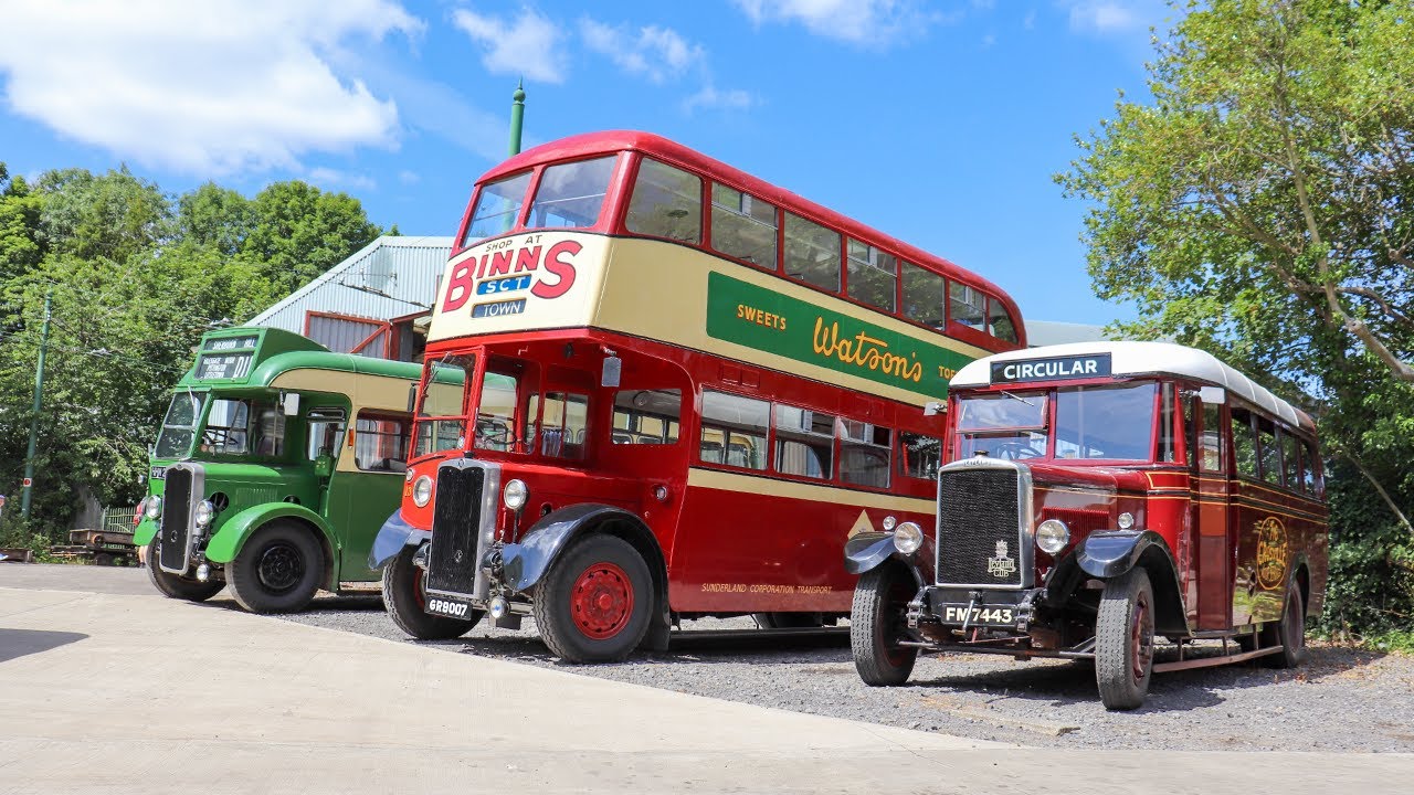 Buses at Beamish 2022