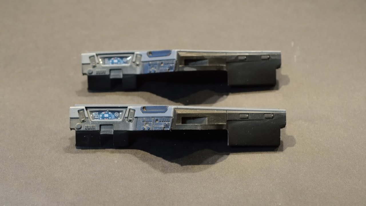 Instrument panel with photo-etched parts - how to make its more realistic