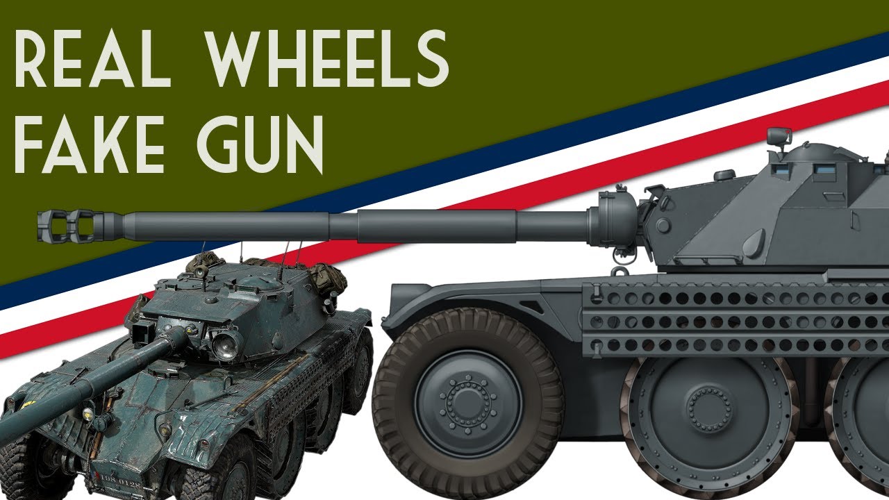 Real Wheels, Fake Gun | Panhard EBR 105 (fake tank)