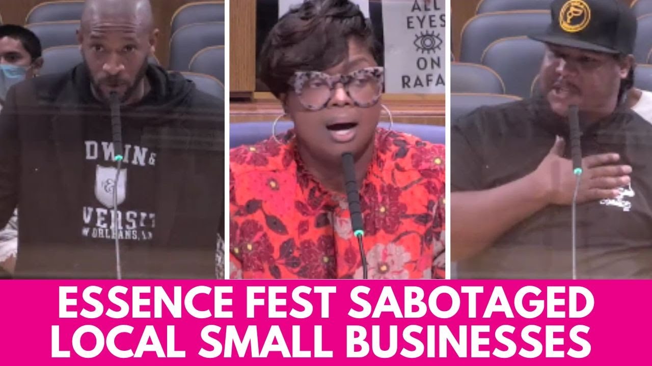 FED UP Residents CONFRONT City as Essence Fest SABOTAGE Small New Orleans Businesses with SHUTDOWNS