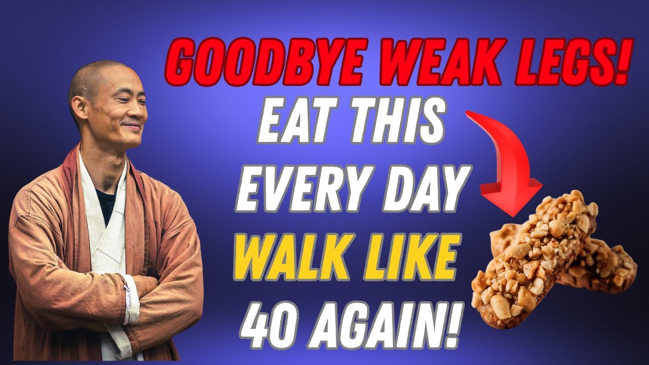 Want STRONGER Legs Even At 90? Eat THIS Every Day | Shi Heng Yi