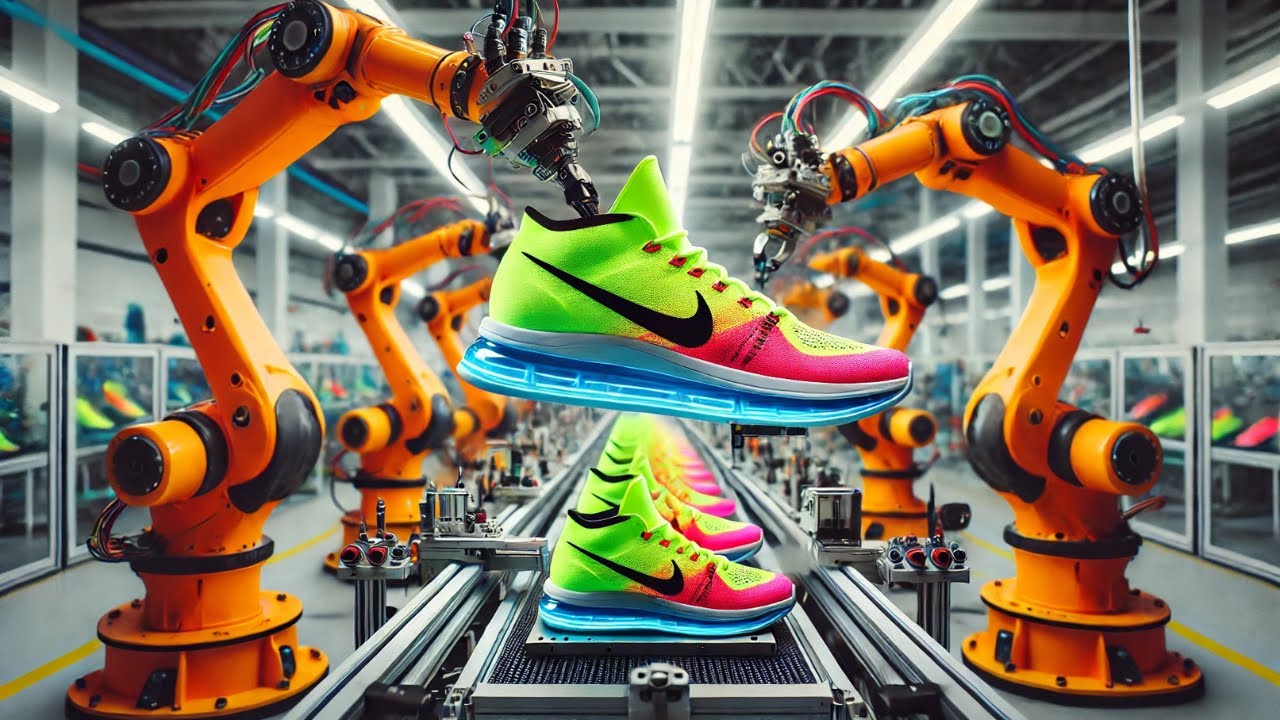 How NIKE Makes Millions of Shoes Using State-of-the-Art Technology