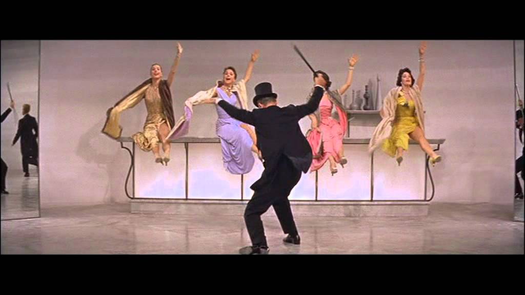 Ritz Roll & Rock silk stockings fred astaire