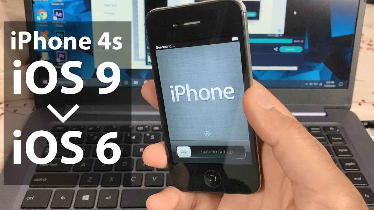 Downgrade iPhone 4s from iOS 9.3.6 to iOS 6.1.3 2021
