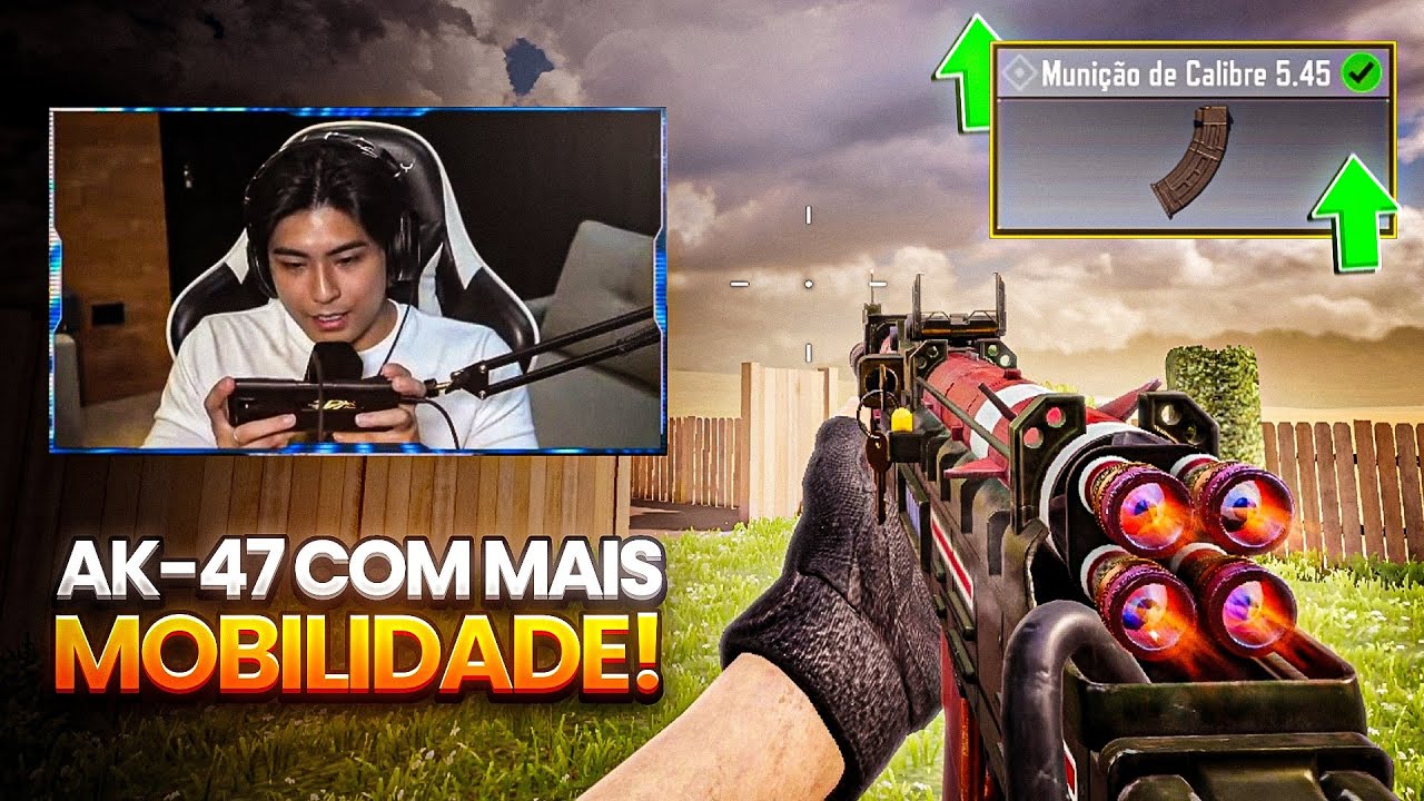 AK-47 FOI BUFFADA NA SEASON 7 DO COD MOBILE!