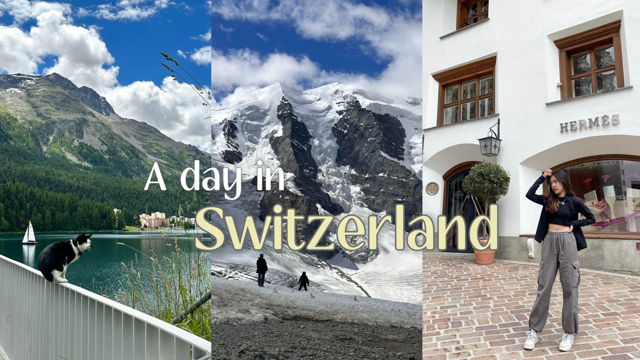 瑞士vlog11🇨🇭魔女峰壯麗冰河 St. Moritz 聖莫里茲逛街 Chur庫爾民宿