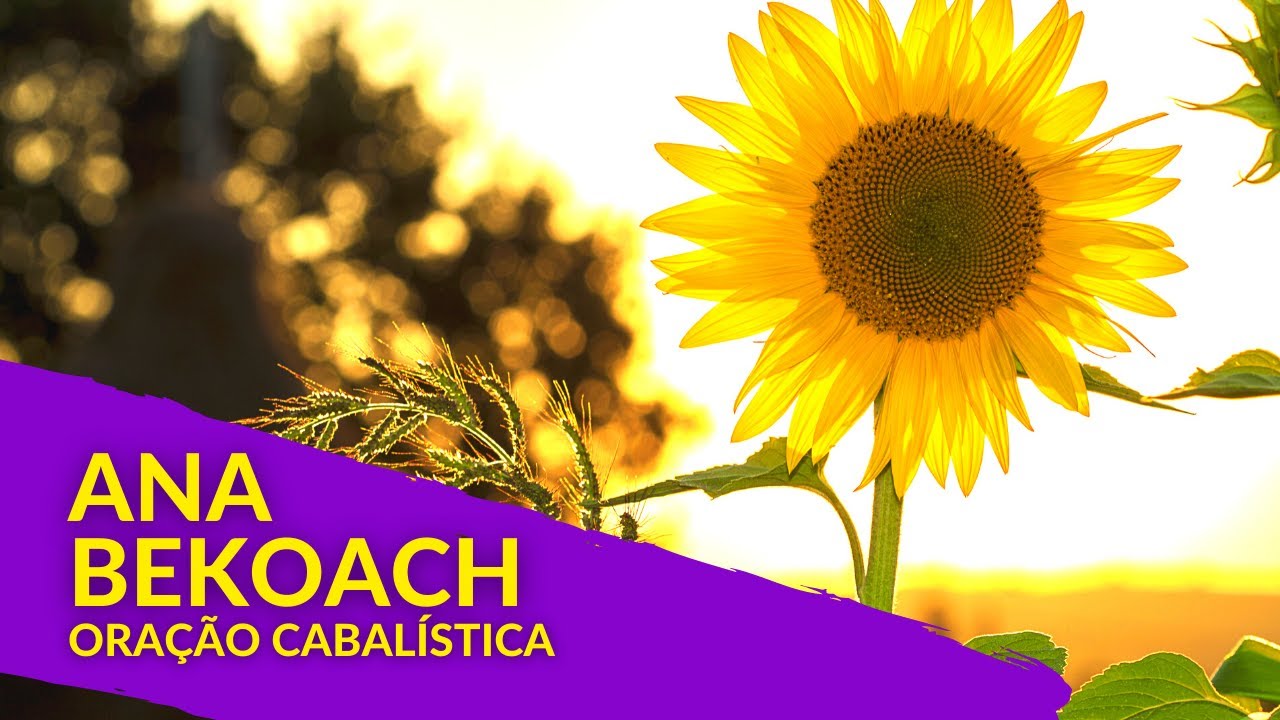 ANA BEKOACH - PODEROSA ORAÇÃO CABALÍSTICA