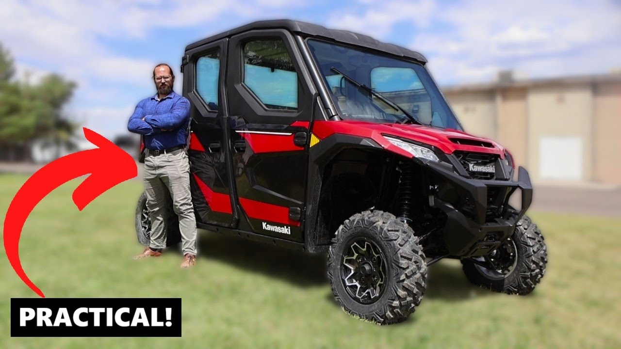 Perfect For Farmers! //2025 Kawasaki Ridge Crew//