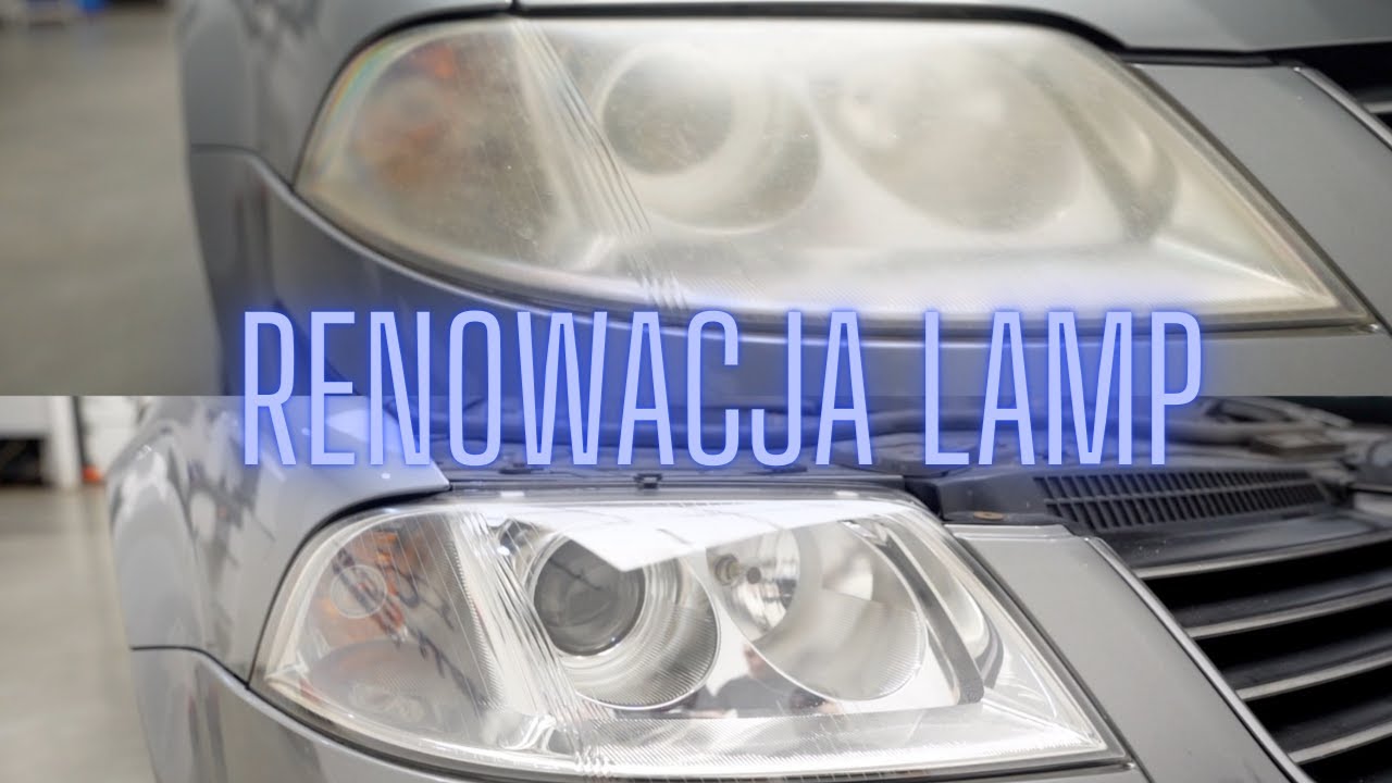 Renowacja lamp , reflektorów samochodowych - tym razem nie za pomocą magicznego czajnika !