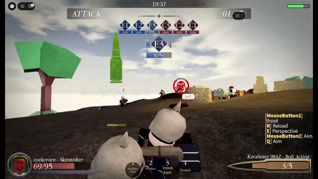 part 1 of playing as skirmisher and going crazy