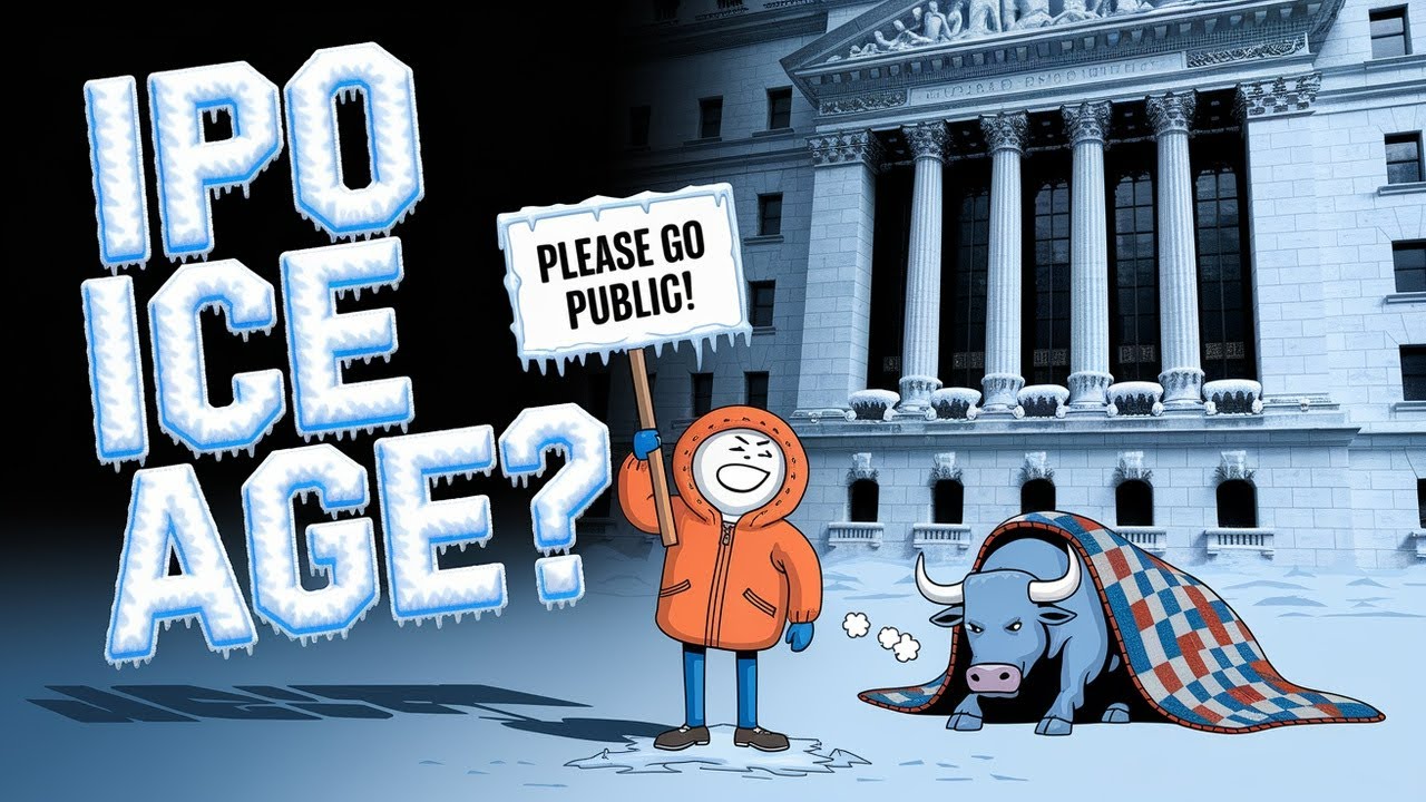 ❄️ The IPO Ice Age: Why Companies Aren&rsquo;t Going Public (Funny Explainer)