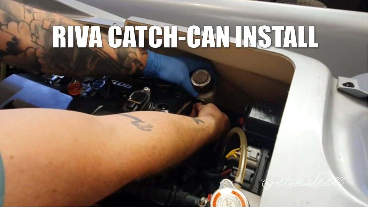 Riva oil catch can install SEADOO GTX 300