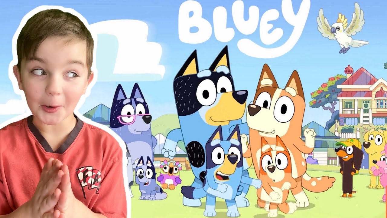 Bluey Let`s play | Crazy story with a happy end | Gameplay with Ima