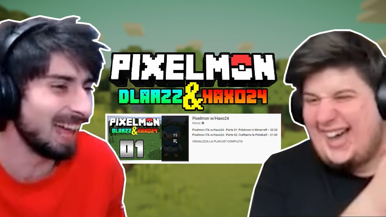 Reaction alla PIXELMON con Dlarzz SEI ANNI dopo