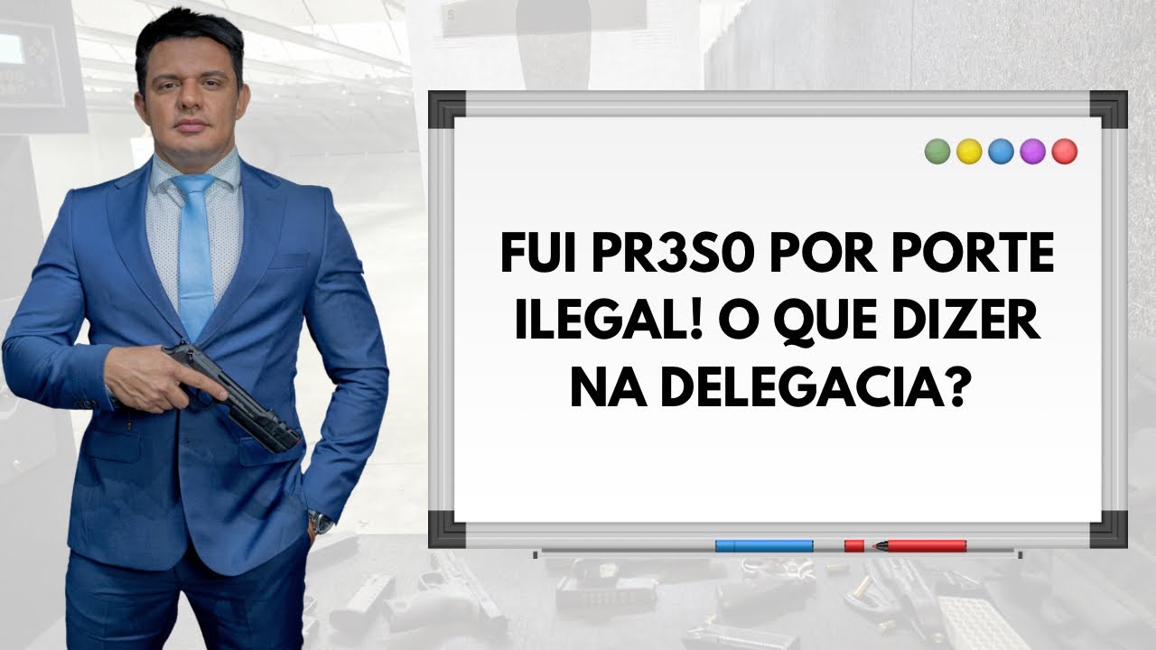 FUI PR3S0! O QUE DIZER NA DELEGACIA?