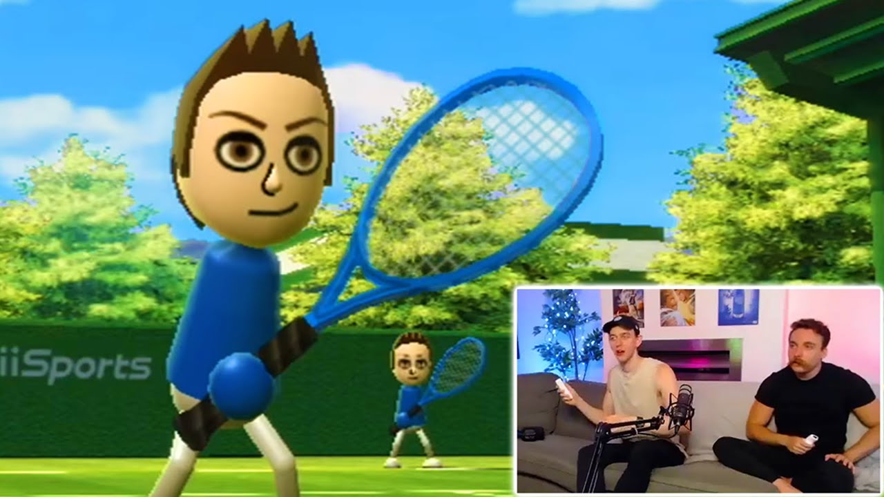 we became professional Wii Sports players...