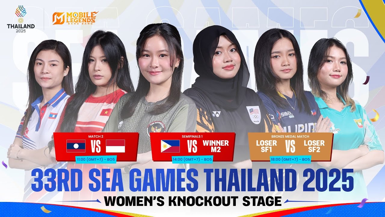 SEA Games 33 Thailand | Women's MLBB Knockout Stage | Filipino