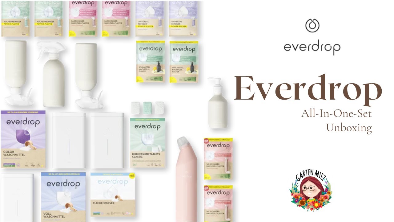 Everdrop All-in-One-Set | Unboxing & erste Eindr&uuml;cke ♻️ | Rabattcode MIEZ10