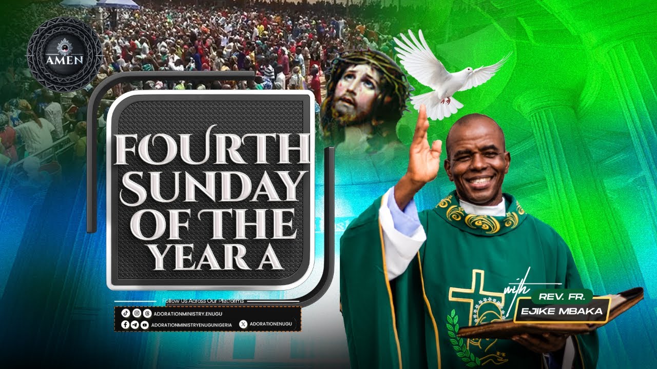 SUNDAY MASS LIVE WITH REV. FR. EJIKE MBAKA || 1-02-2026