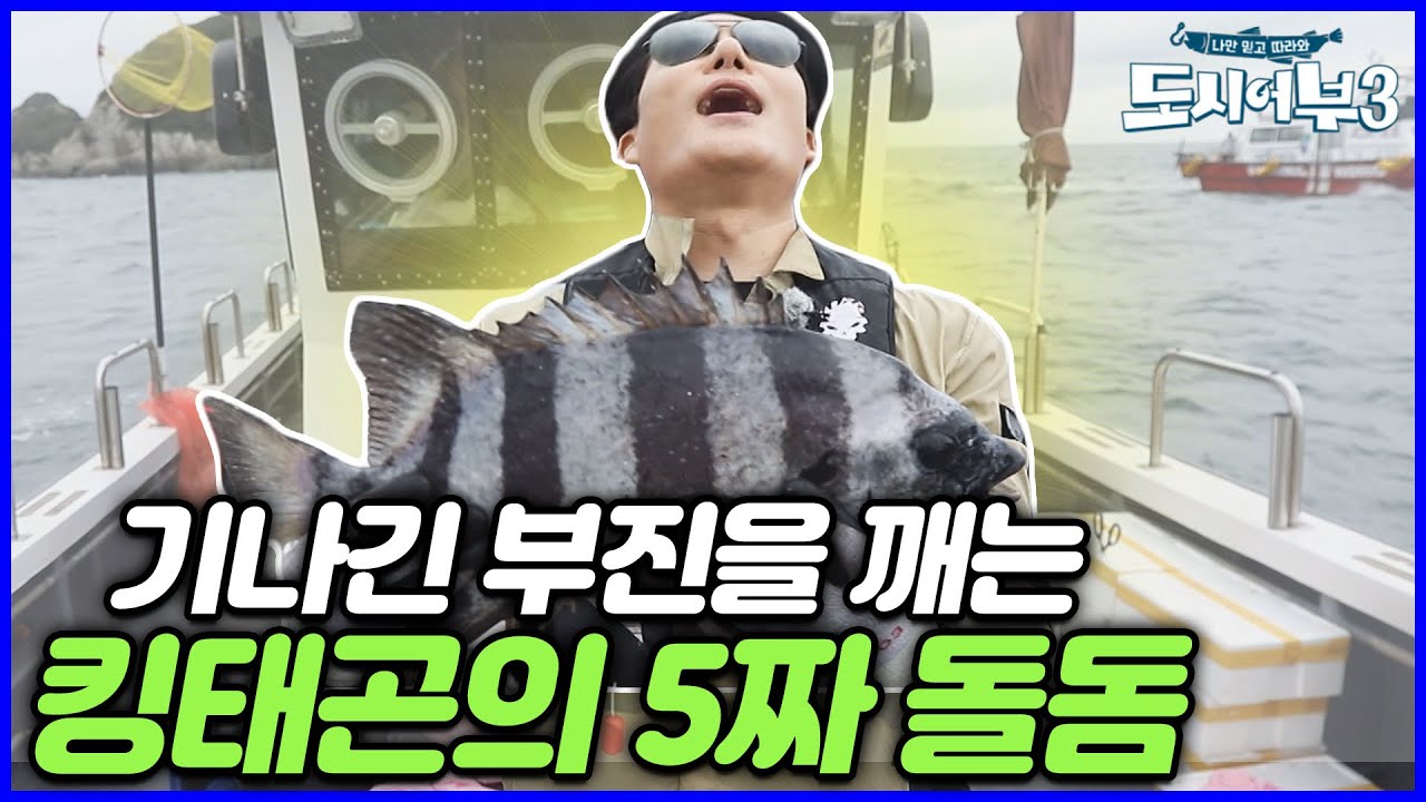 감정기복도 KING! 태곤의 3단 감정변화 | 도시어부 3 20 회
