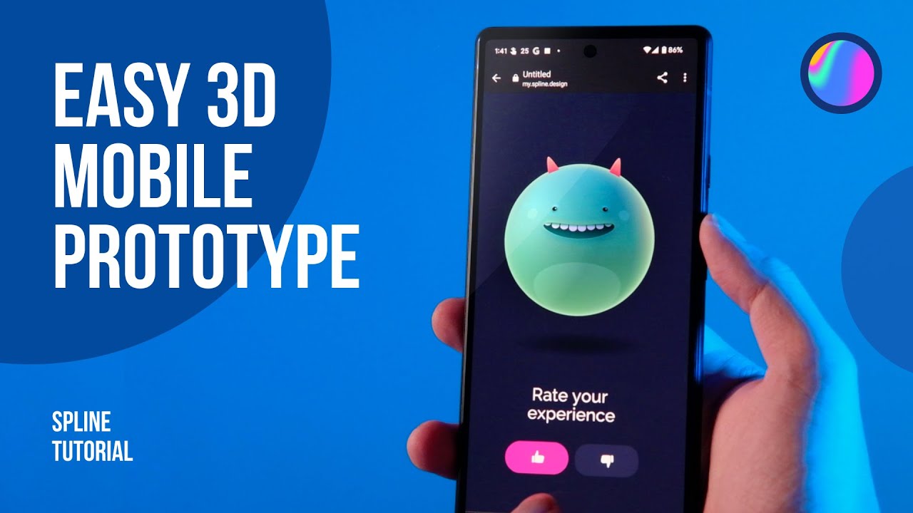 Как создать интерактивный 3D-прототип мобильного устройства с помощью Spline — Учебное пособие