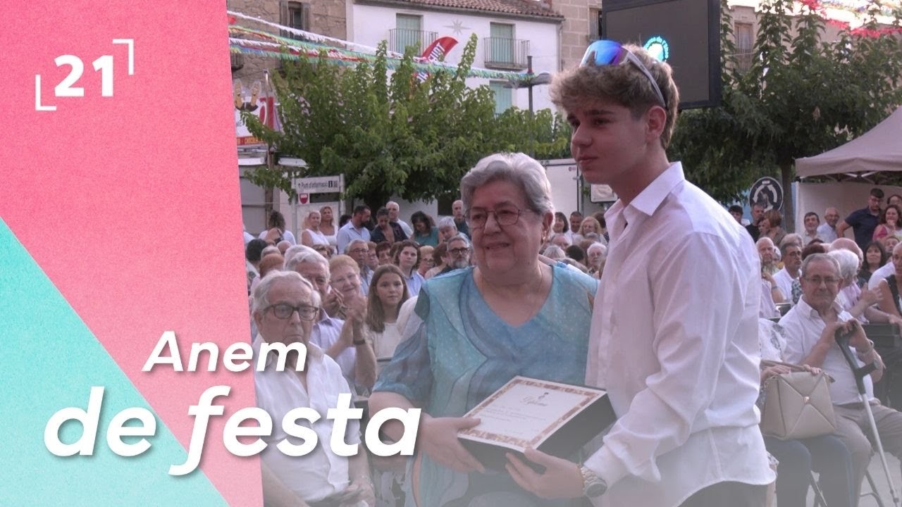 Anem de Festa: Entrega de plaques als avis i àvies de Batea majors de 80 anys