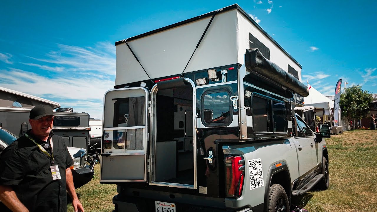 Раздвижной дом на колесах Hawk Four Wheel Campers - Overland Expo Mountain West