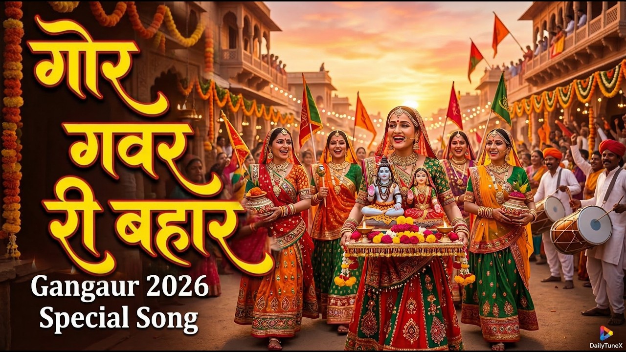 Gangaur Special Song | आयो आयो गणगौर रो त्योहार | New Rajasthani Folk Song | Marwadi Fastival Song