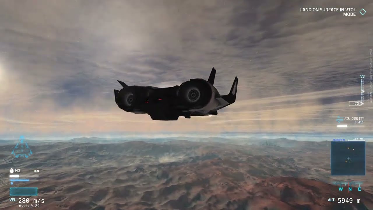 Flight Of Nova (Early Access) DEMO - 3 - Newtonian VTOL/shuttle sim - All 4 missions again.