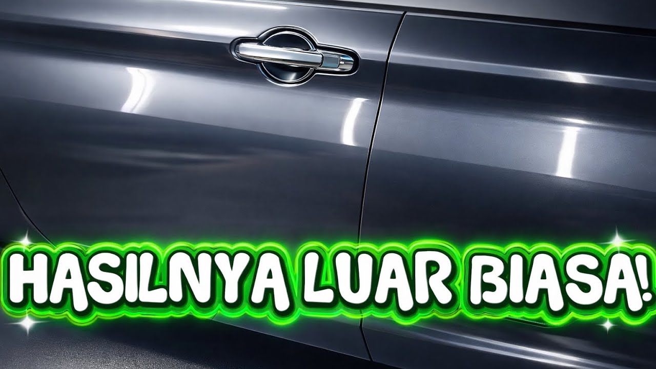 HASILNYA GILA! Proses Penyemprotan Cat Daihatsu Xenia Grey Metallic Jadi Kinclong