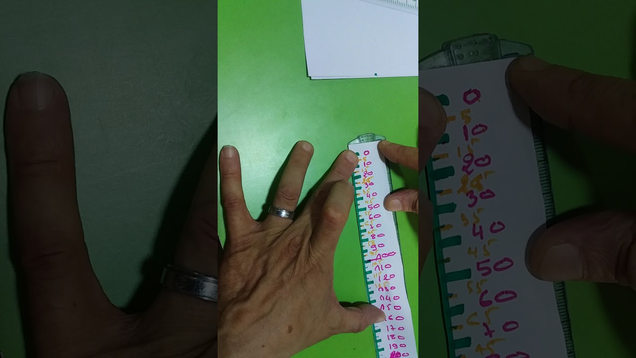 للمبتدئات  كيفية صناعة مسطرة التصغير