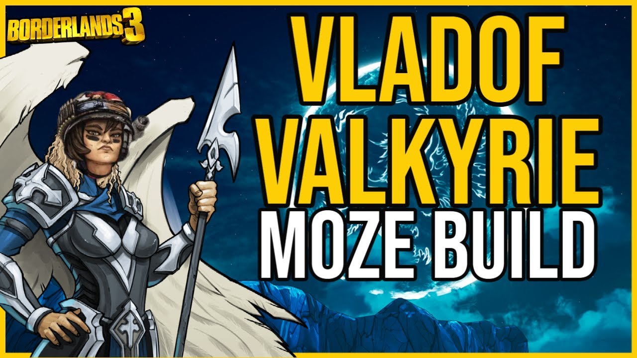 NO SPLASH DAMAGE BUILD! Fire Rate & Gun Damage (+Gamesave) // Vladof Valkyrie Moze // Borderlands 3
