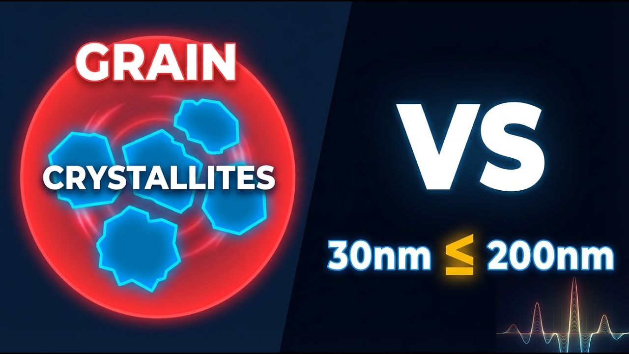 What's the Difference Between Crystallite and Grain Size?
