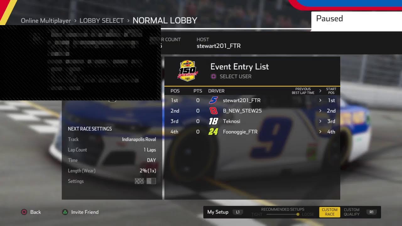 BNewStew25 POV: FTR Pro Talladega