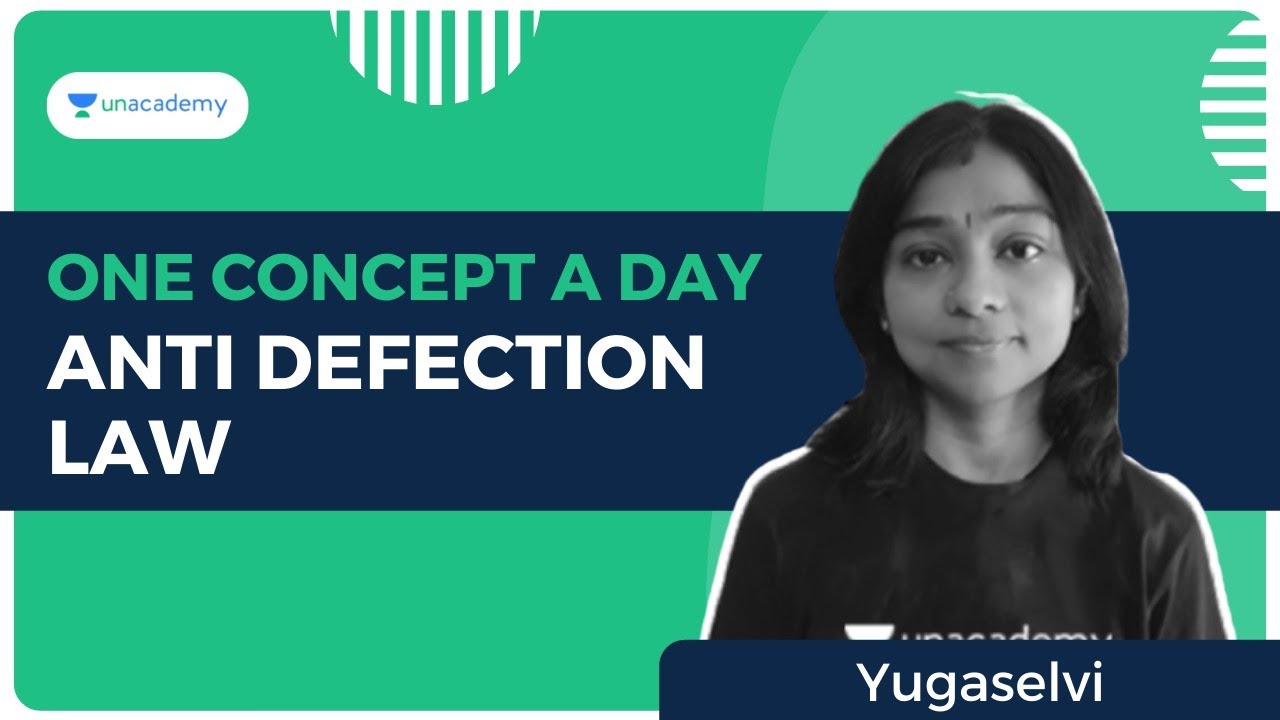 ONE CONCEPT A DAY- ANTI DEFECTION LAW | Yugaselvi